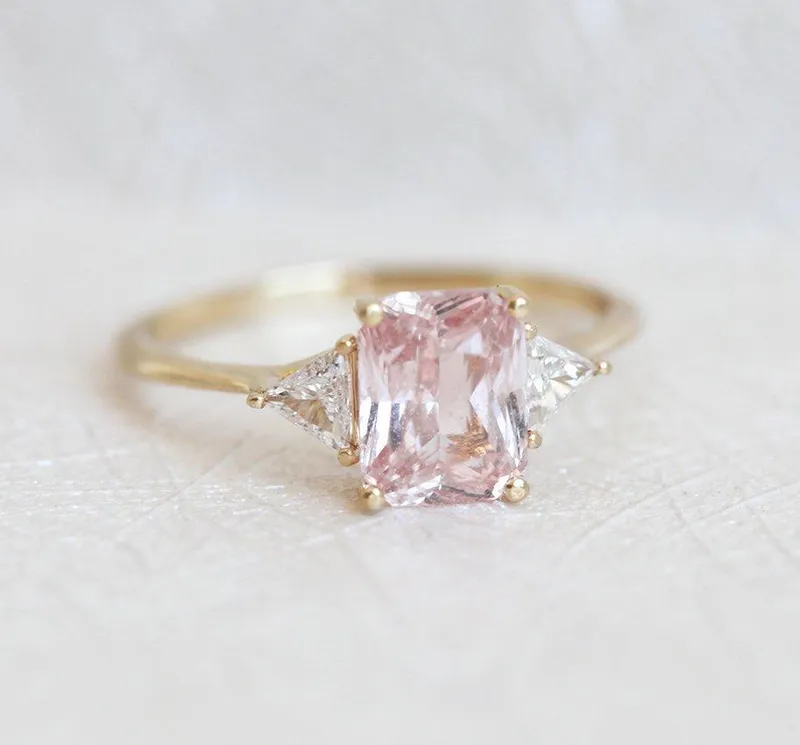 THERESA SAPPHIRE DIAMOND RING view 6