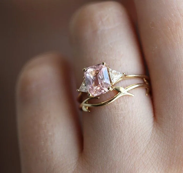 THERESA SAPPHIRE DIAMOND RING view 7
