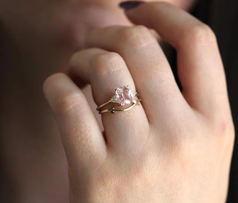 THERESA SAPPHIRE DIAMOND RING view 8