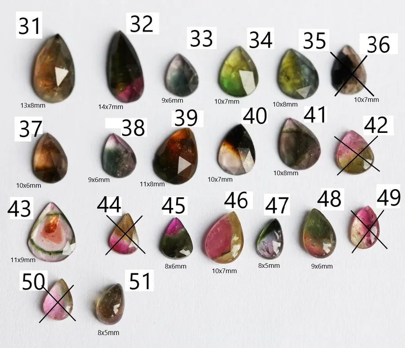 Watermelon Tourmaline Solitaire Ring vy 8