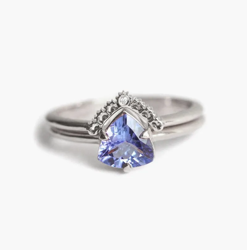 Wedding Ring, 14K Gold Ring view 9