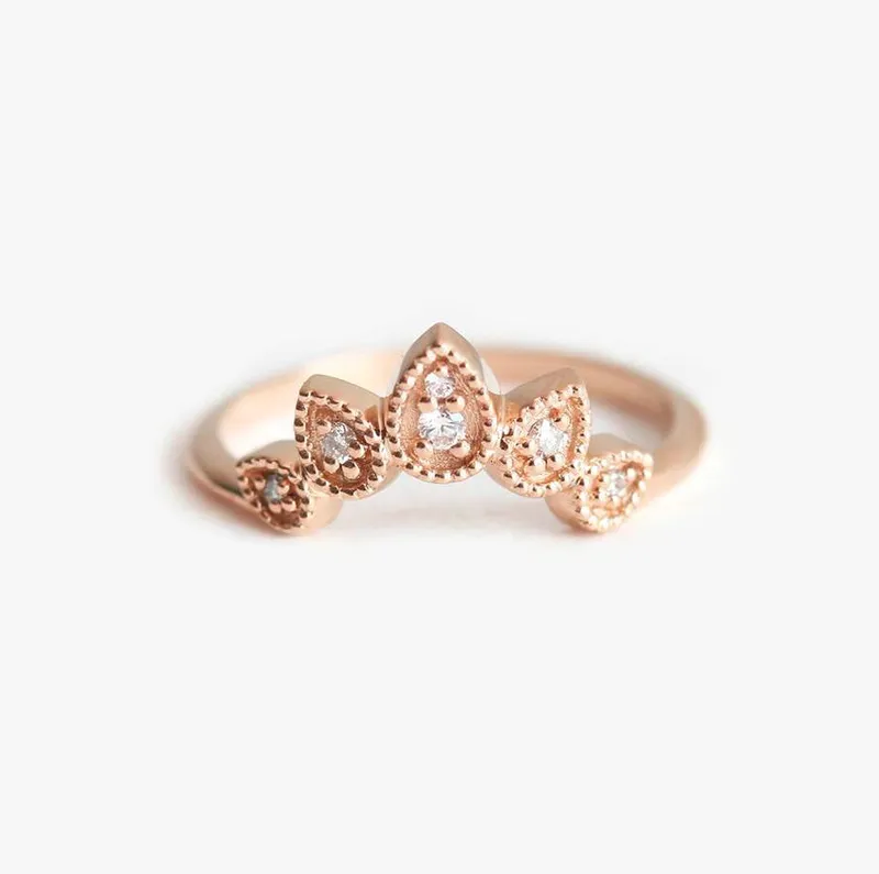 Women'S Wedding Ring, Diamond Band view 9