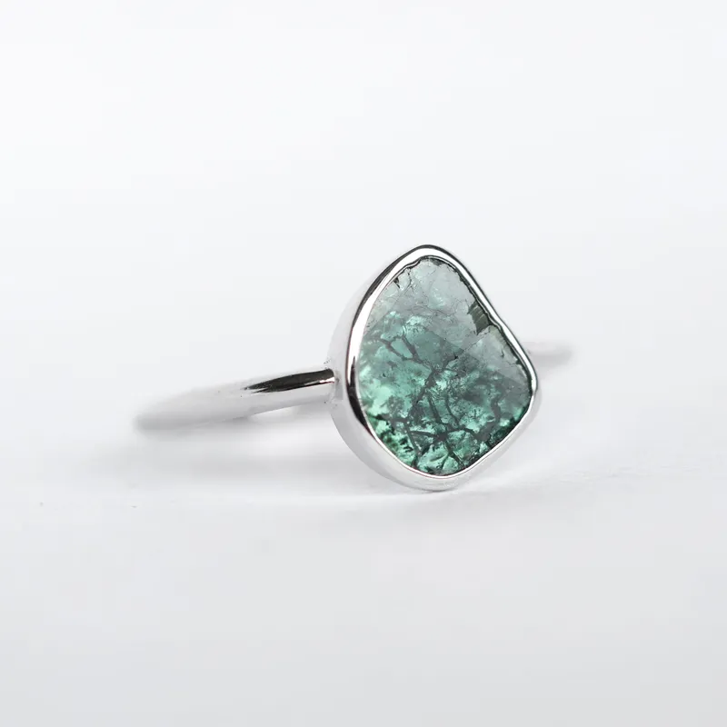 Yara Diamond Slice Ring - Ready To Ship vy 2