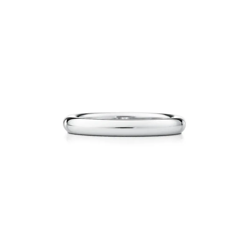 Elsa Peretti® Stacking Band Ring engagement ring in platinum