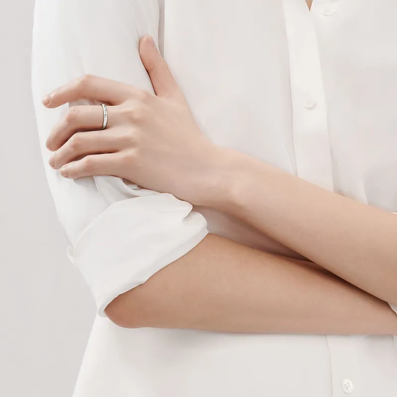 Elsa Peretti® Stacking Band Ring view 2