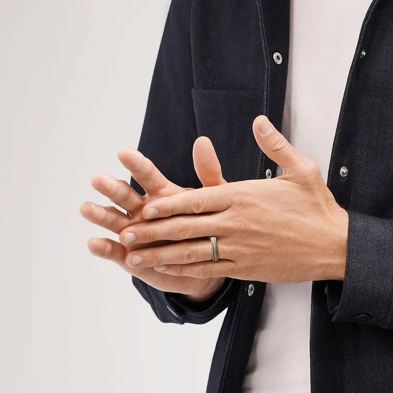 Jean Schlumberger by Tiffany Rope Two-row Ring view 3