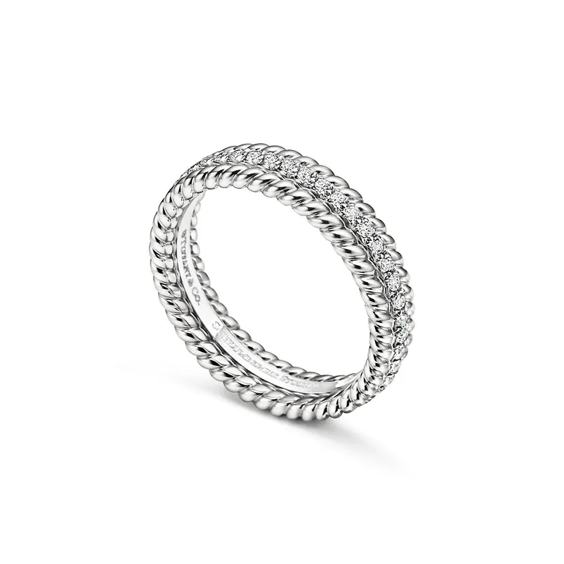 Jean Schlumberger by Tiffany Rope Two-row Ring view 4