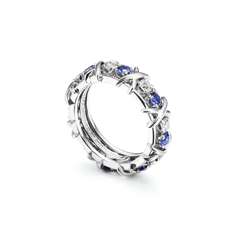 Jean Schlumberger by Tiffany Sixteen Stone Ring view 3