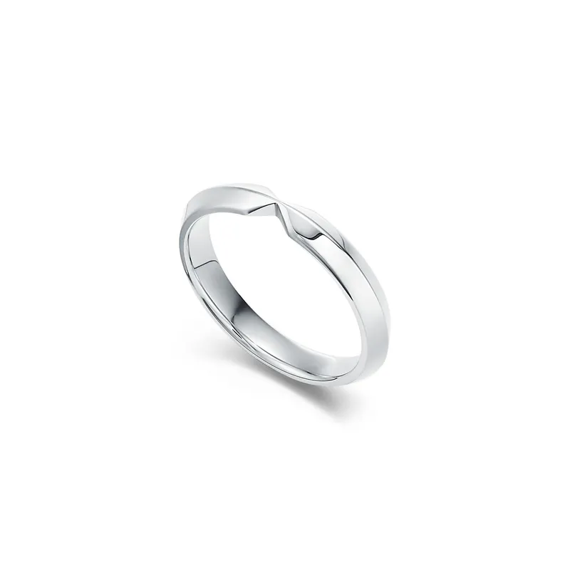 The Tiffany® Setting Nesting Narrow Band Ring view 3