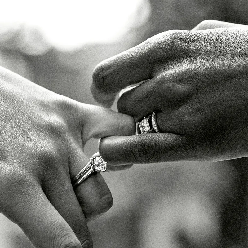 Tiffany Soleste® Full Eternity Ring in Platinum with Diamonds view 4