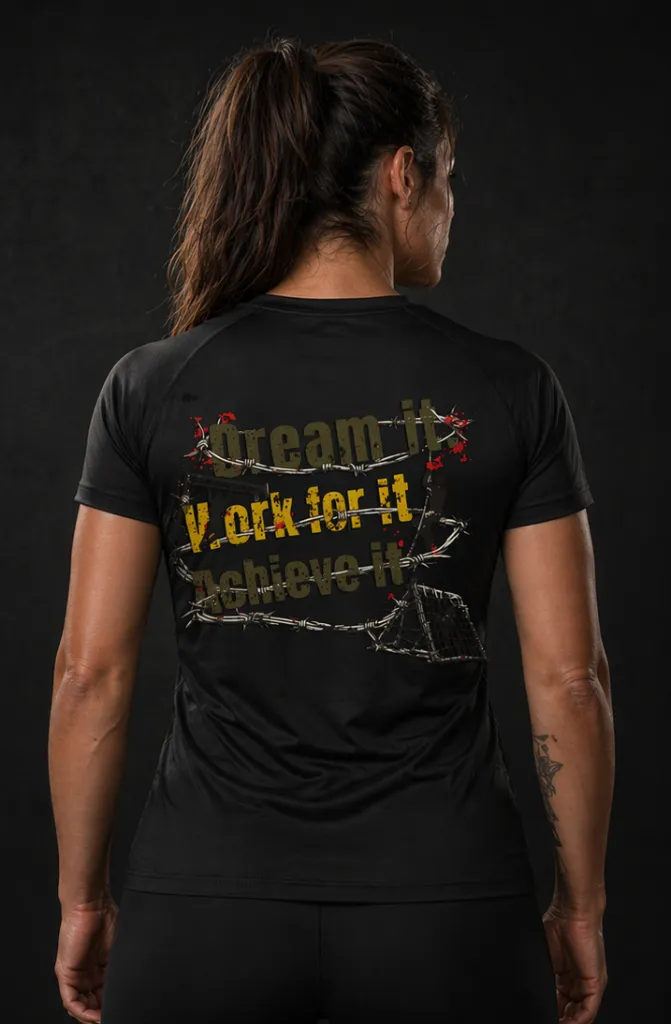 OCR Edition | Dream It. Work For It. Achieve It. – UNBROKEN Active Sports-T Women