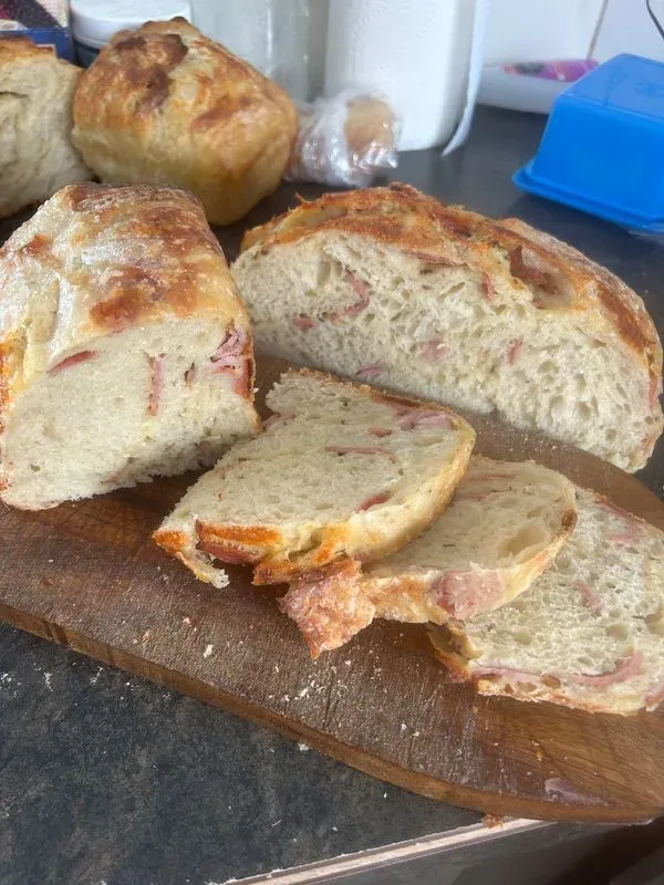 Pizza Loaf sourdough loaf