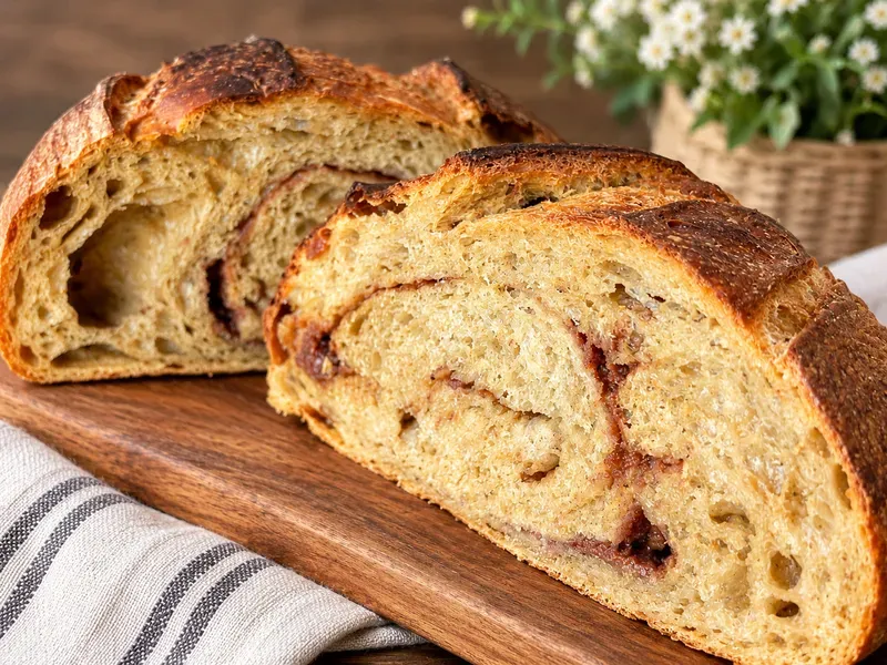 Pumpkin Spice Latte Loaf sourdough loaf