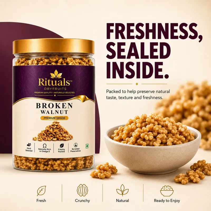 RITUALS Premium Broken Walnut Kernels 250g (1 Jar) thumbnail 4