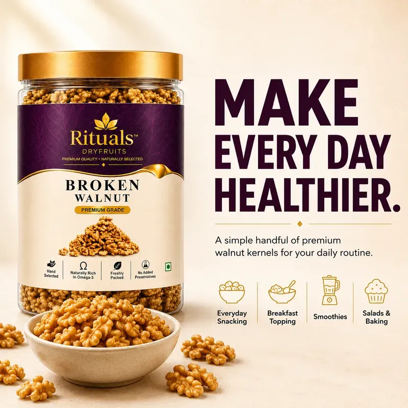 RITUALS Premium Broken Walnut Kernels 250g (1 Jar) thumbnail 5