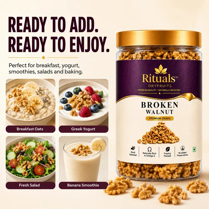 RITUALS Premium Broken Walnut Kernels 250g (1 Jar) thumbnail 8