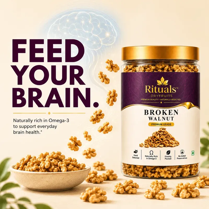 RITUALS Premium Broken Walnut Kernels 500g (2 Jar) thumbnail 4