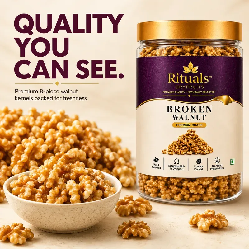 RITUALS Premium Broken Walnut Kernels 500g (2 Jar) thumbnail 7