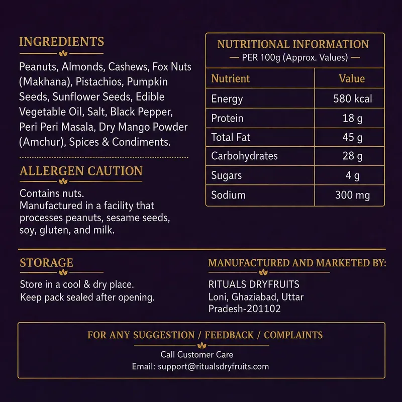 RITUALS Cocktail Nut Mix — Roasted Party Mix thumbnail 8
