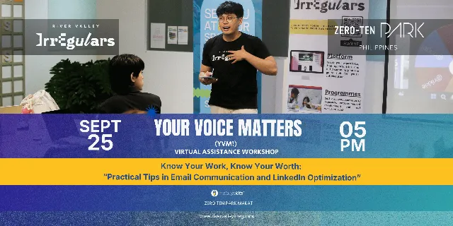 Practical Tips in Email Communication and LinkedIn Optimization Your Voice Matters! (YVM) Workshop