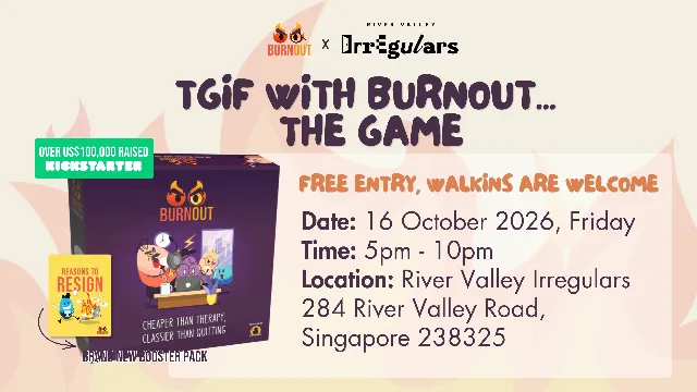 Board Games @ RVI - featuring Burnout board game