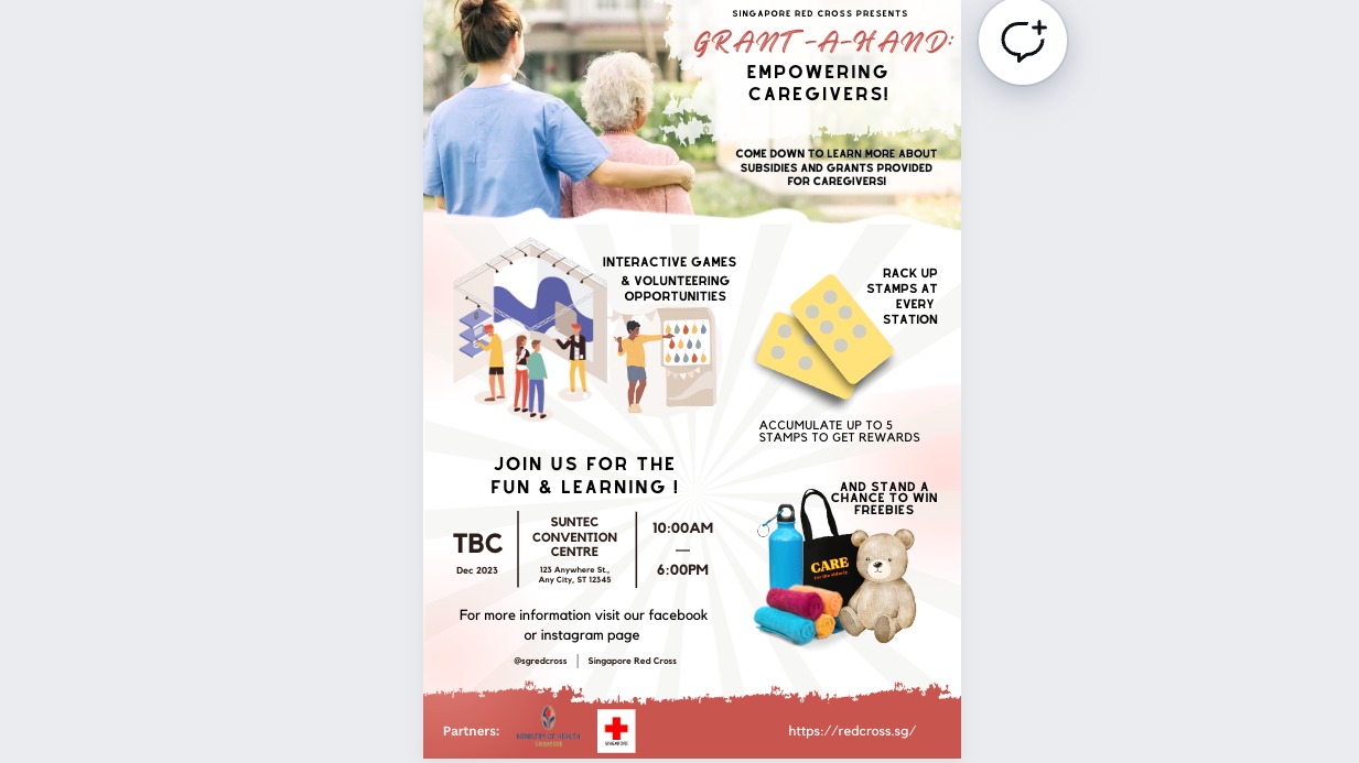 School Project Poster (Red Cross Project)