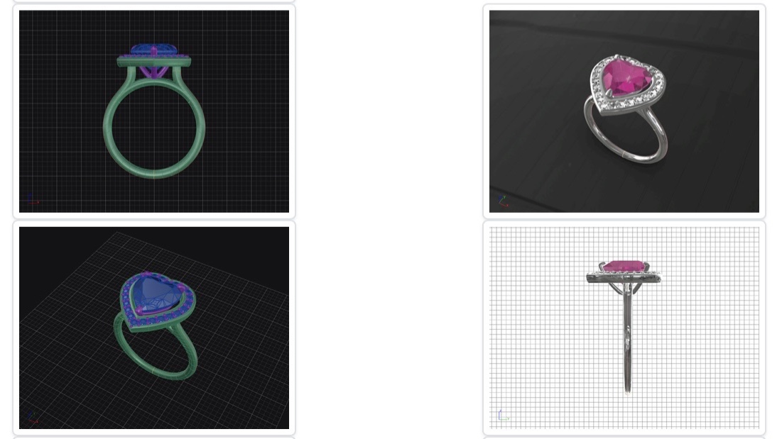 My first Cathedral Ring CAD design!