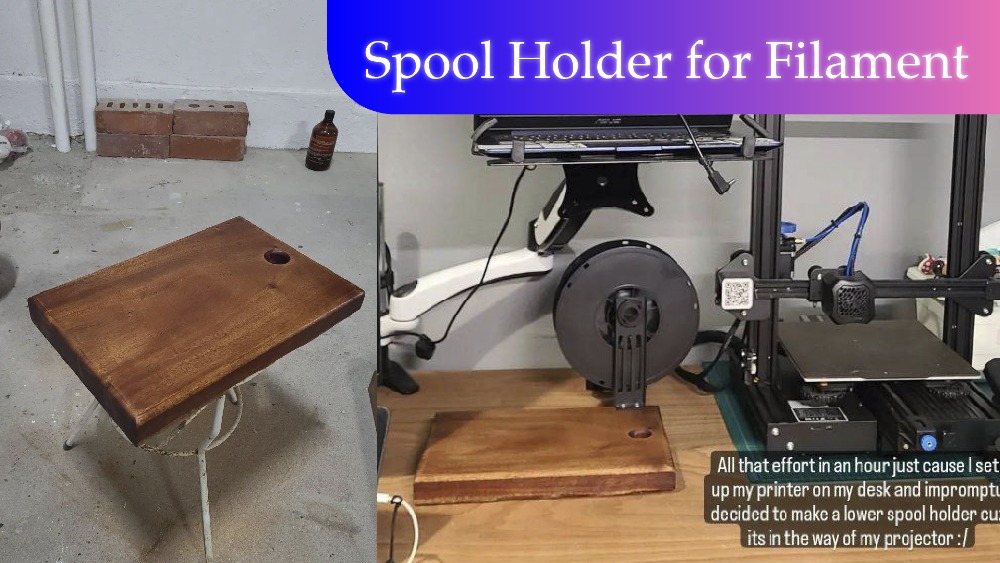 Boutique 3D Printer Spool Holder