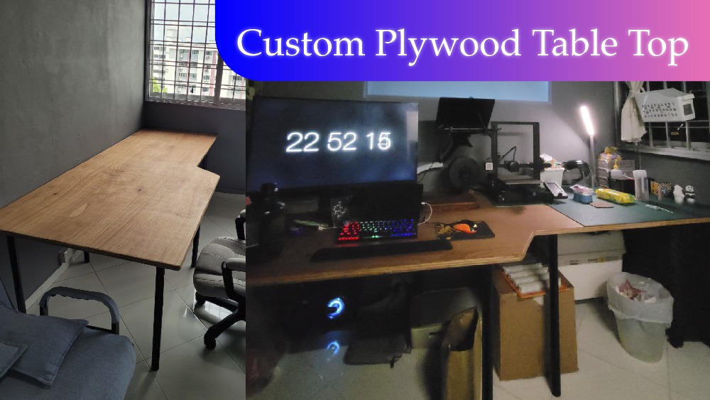 Custom Plywood Table Top