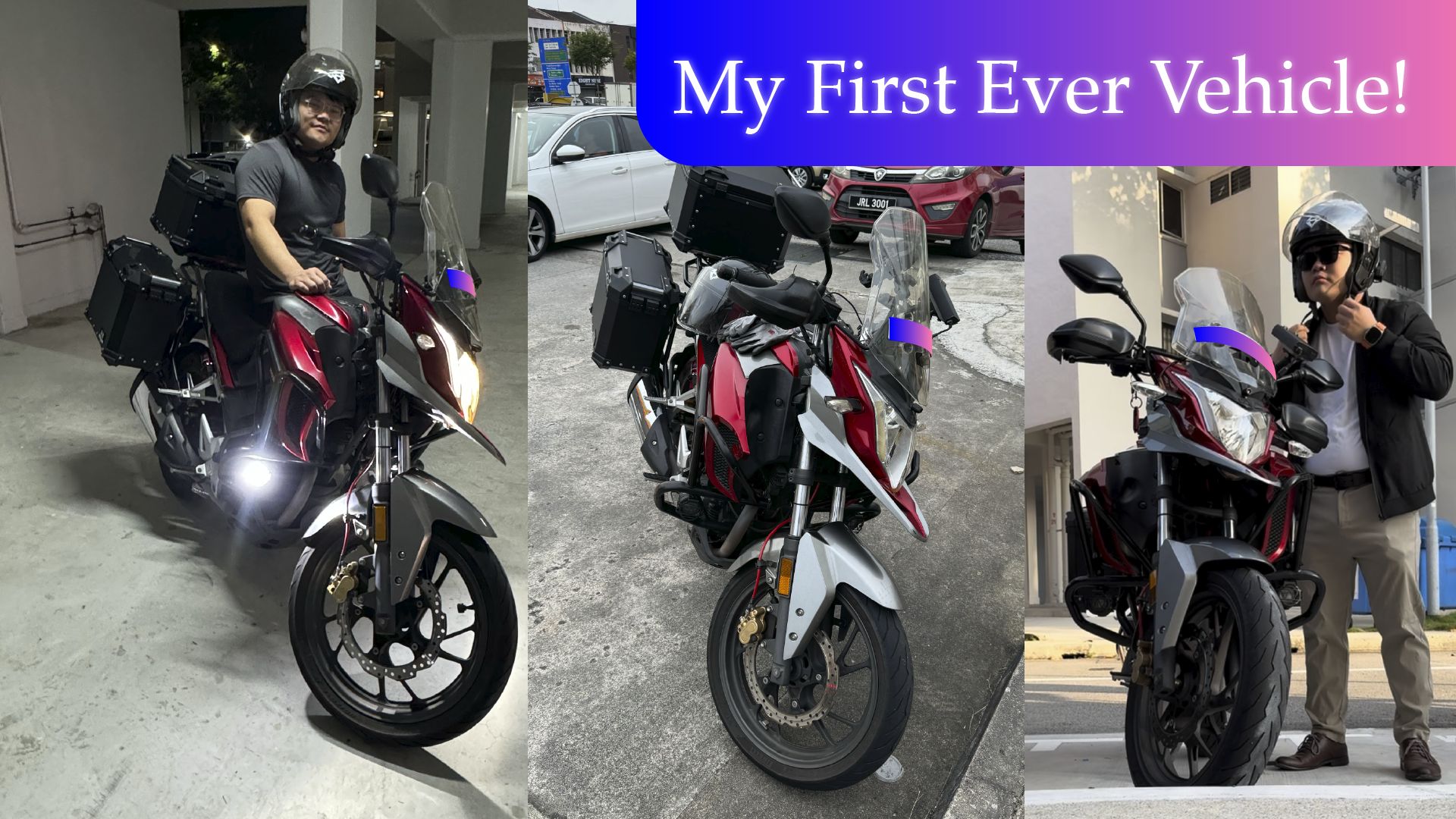 I am now a vehicle owner!!!