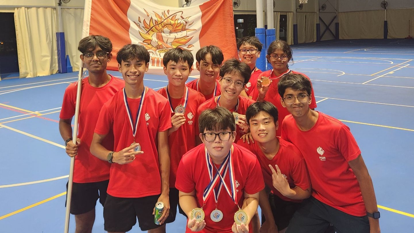 Acheived gold medal at inter-house games
