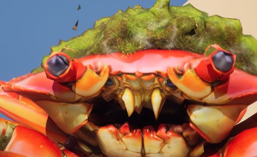 My Unreal Engine 5 crab model