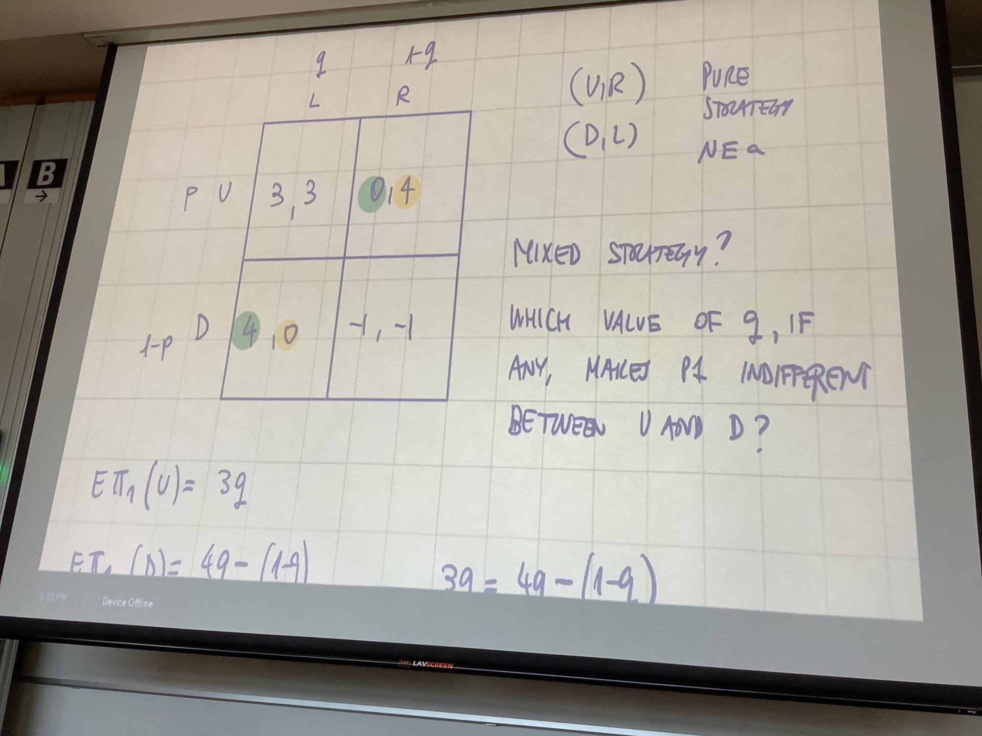 H3 SMU Game Theory