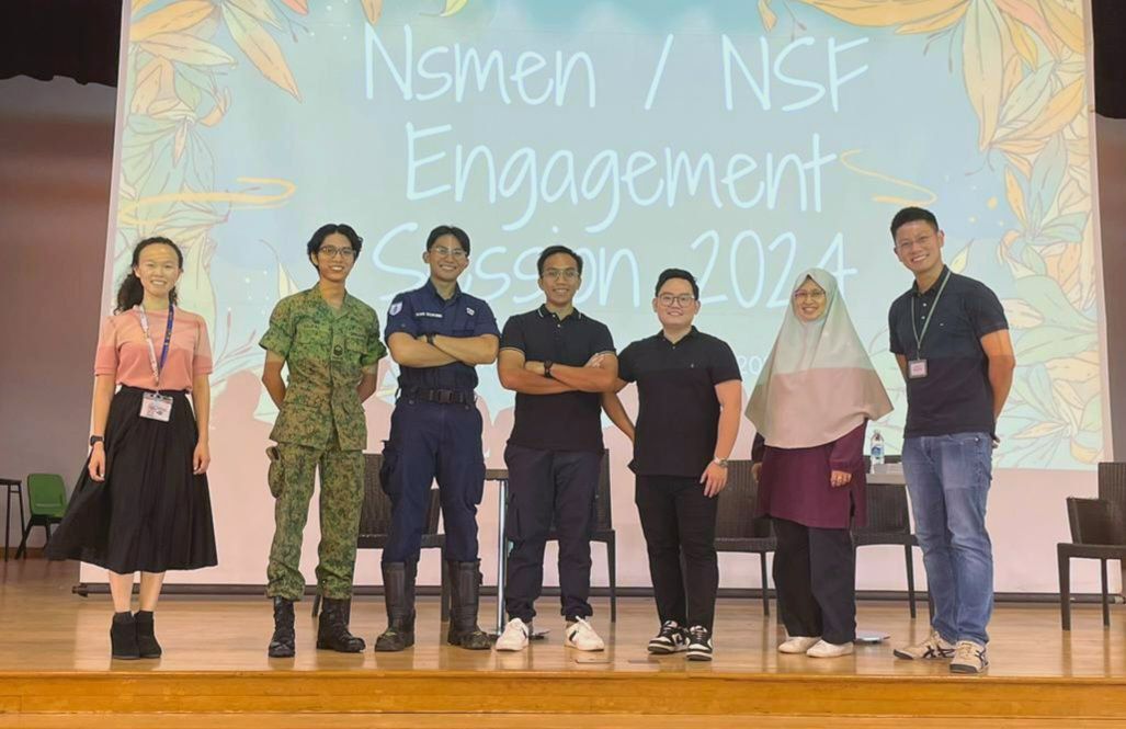 I gave a NSF engagement session to secondary school students.