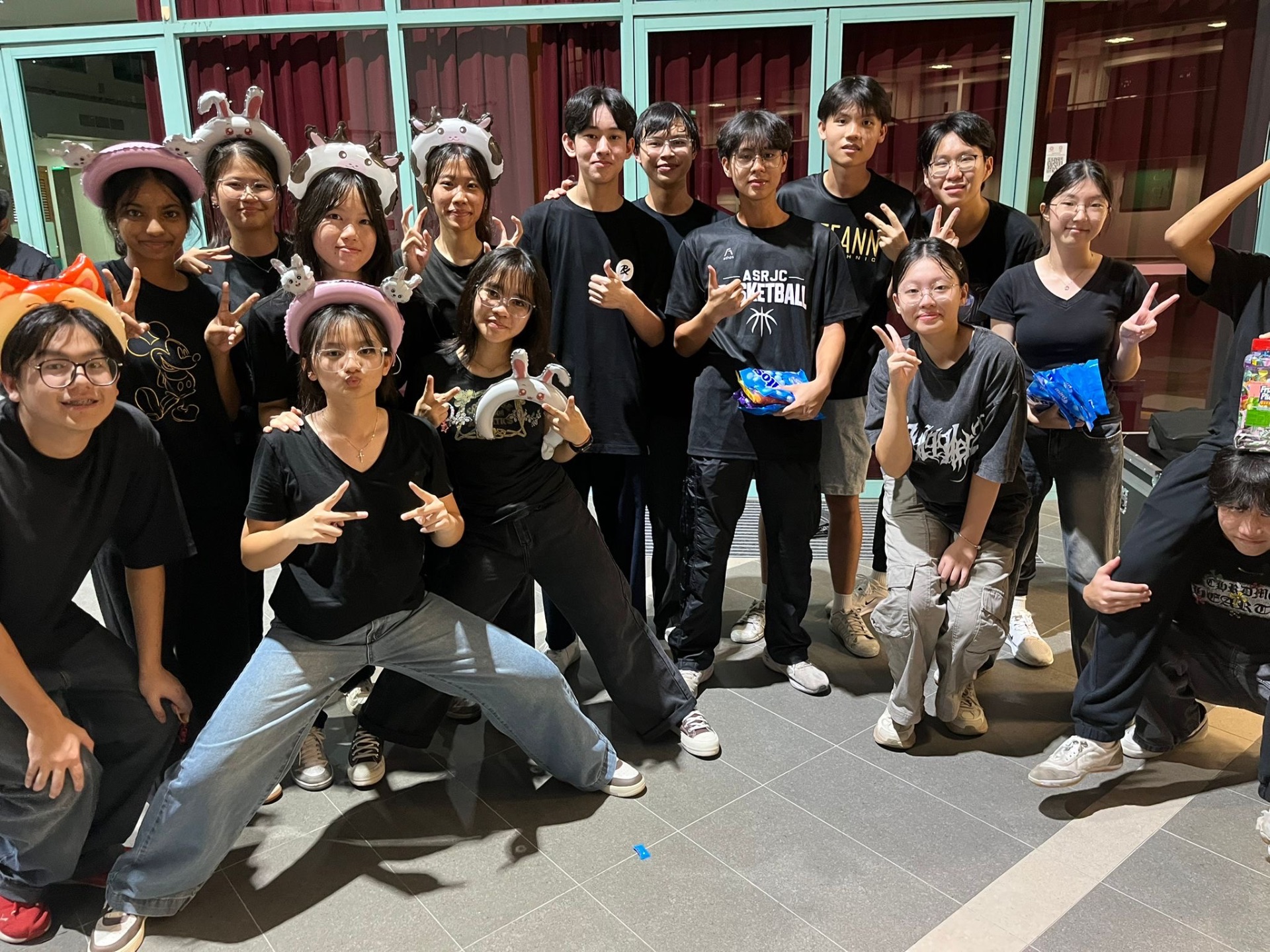 volunteering at an halloween event