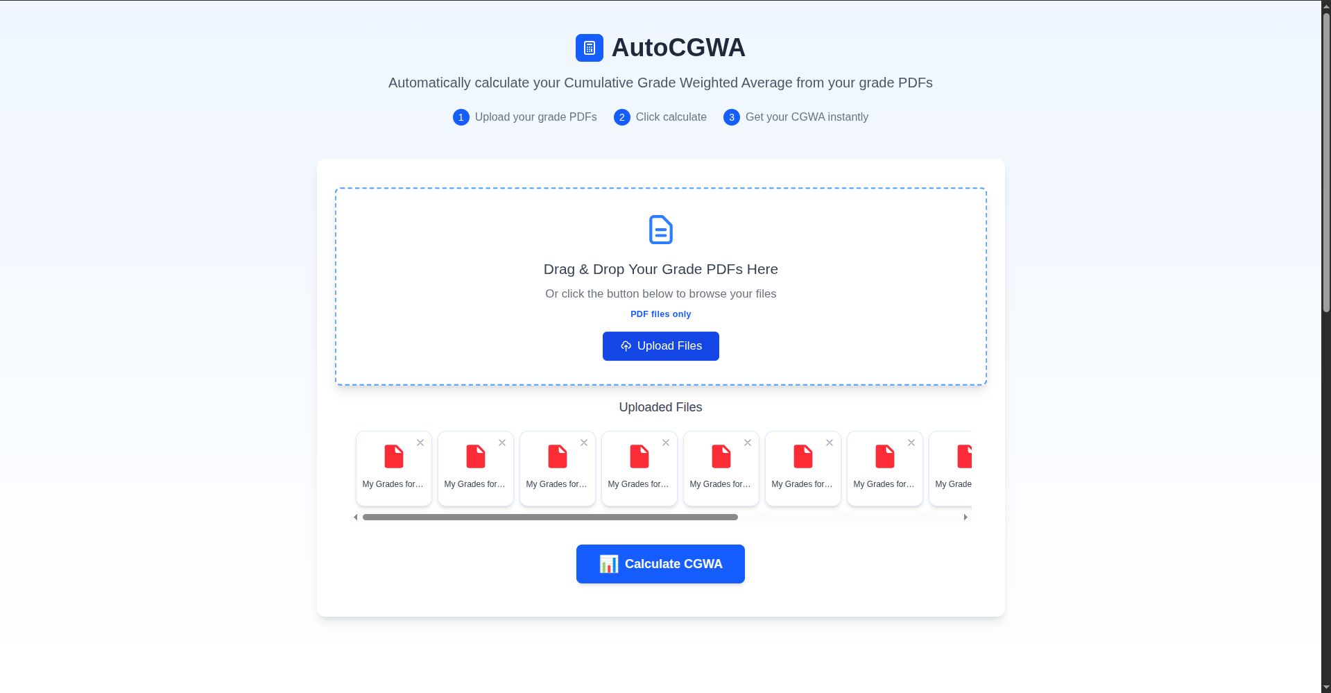 Project spotlight: AutoCGWA Calculator