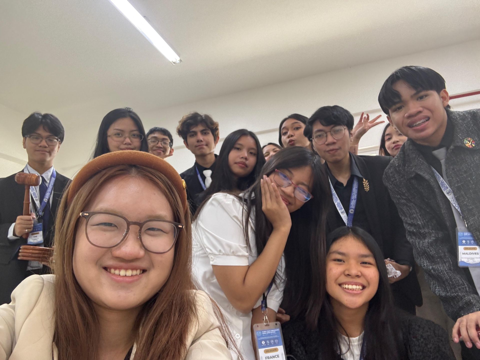 Cramming and attending my first MUN ft. Lawson’s most delicious matcha drink