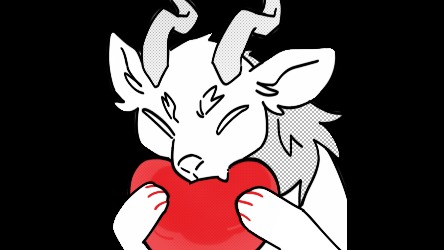 Heart emote for a friends birthday