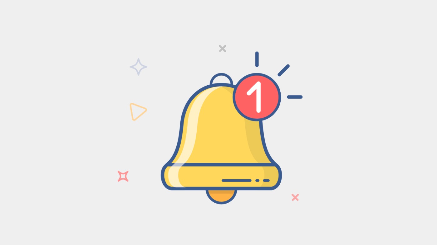 🔔 "Hey, check your notifications!"