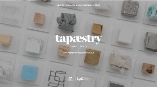 Tapæstry: food waste, served as tapas