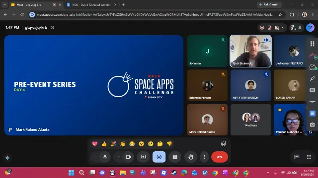Beyond the Code: My Time Hosting Day 4 of the NASA Space Apps Challenge