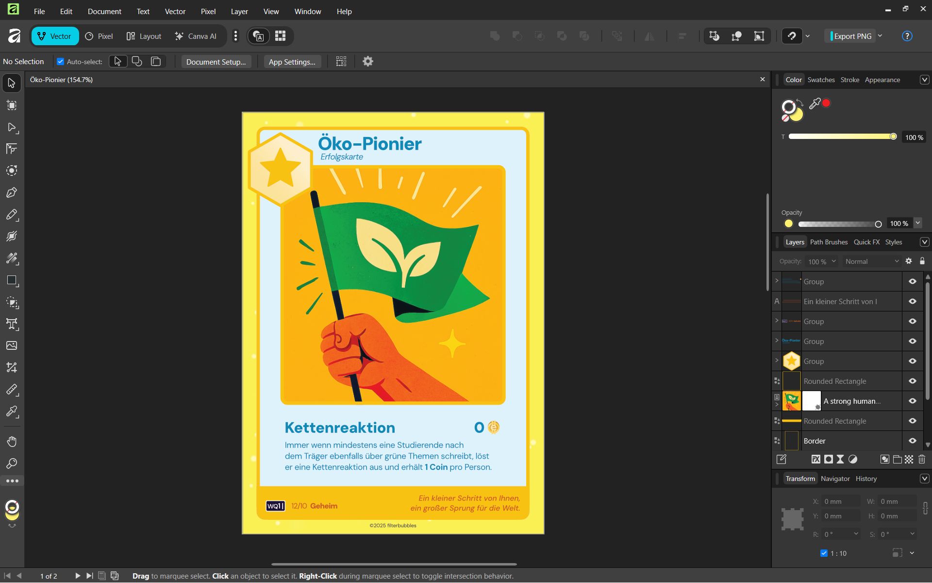 Developing Trading Card Game for Immersive Learning Experience