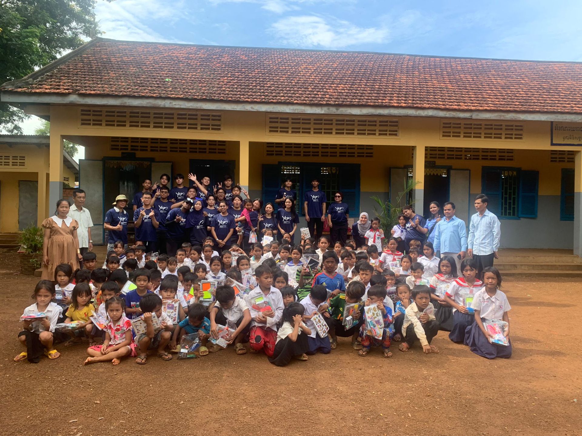 My first overseas community service experience