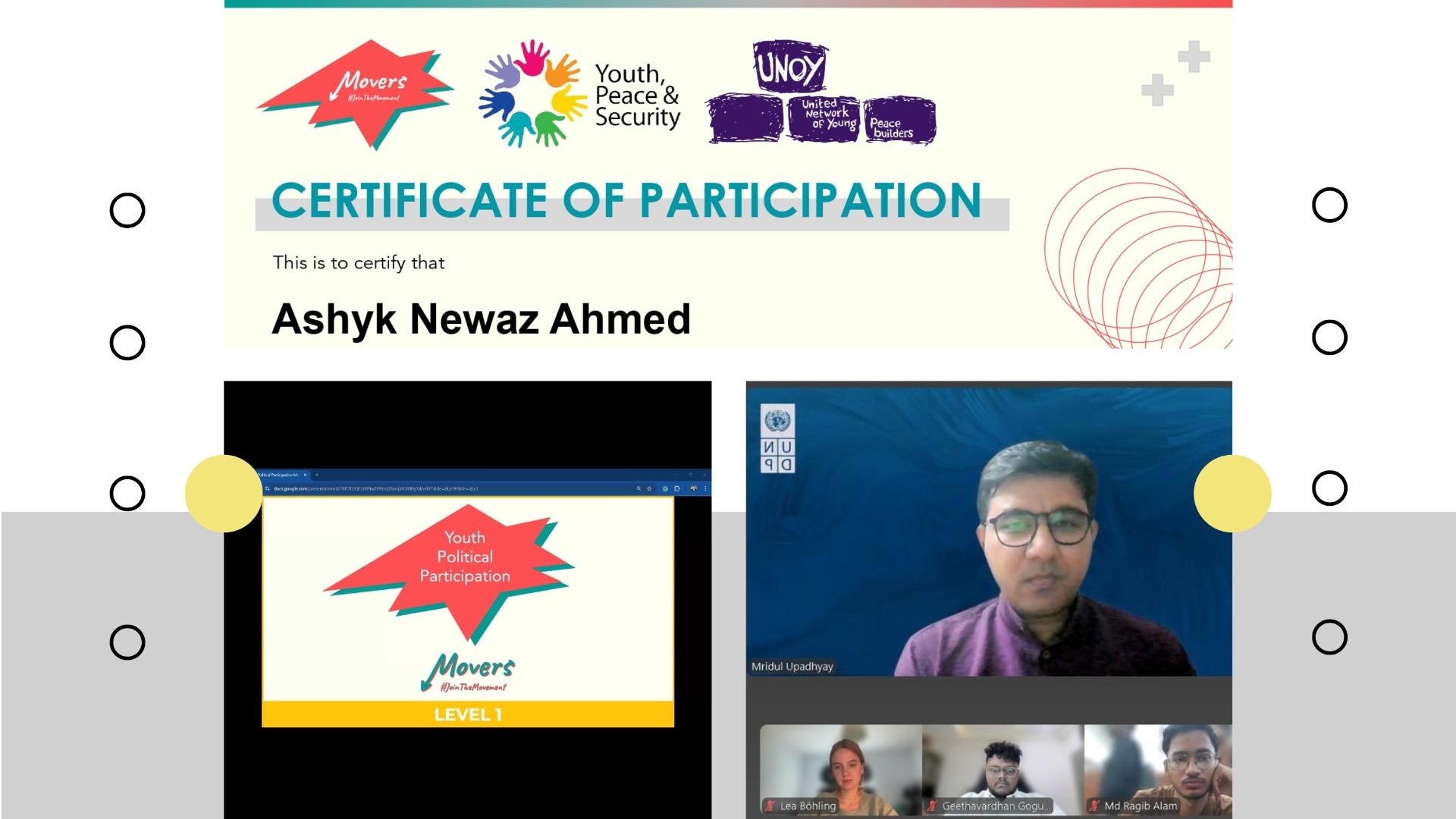 Insights from Movers Workshop on Youth Political Participation