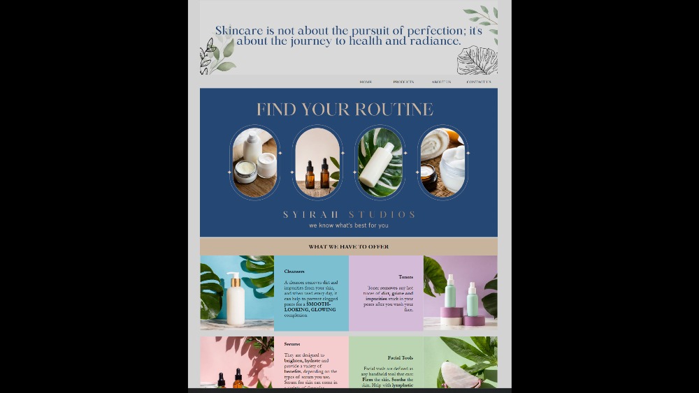 Website Designing Project