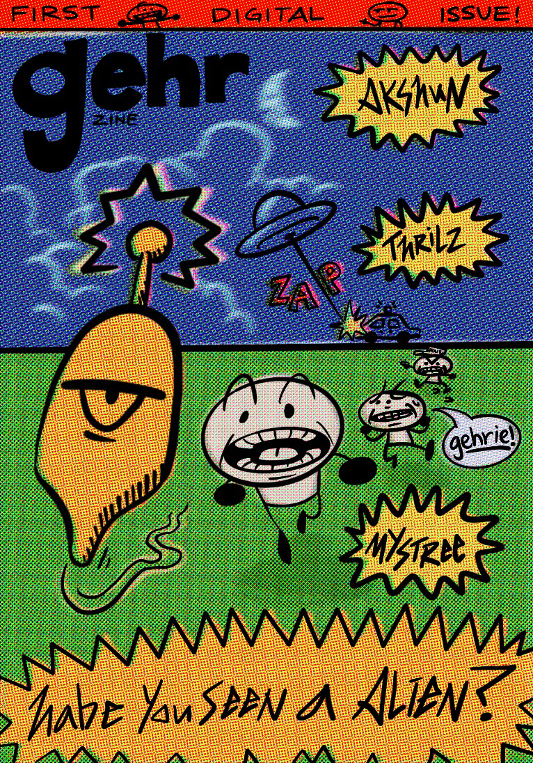 Gehr.Zine, My Comic Zine