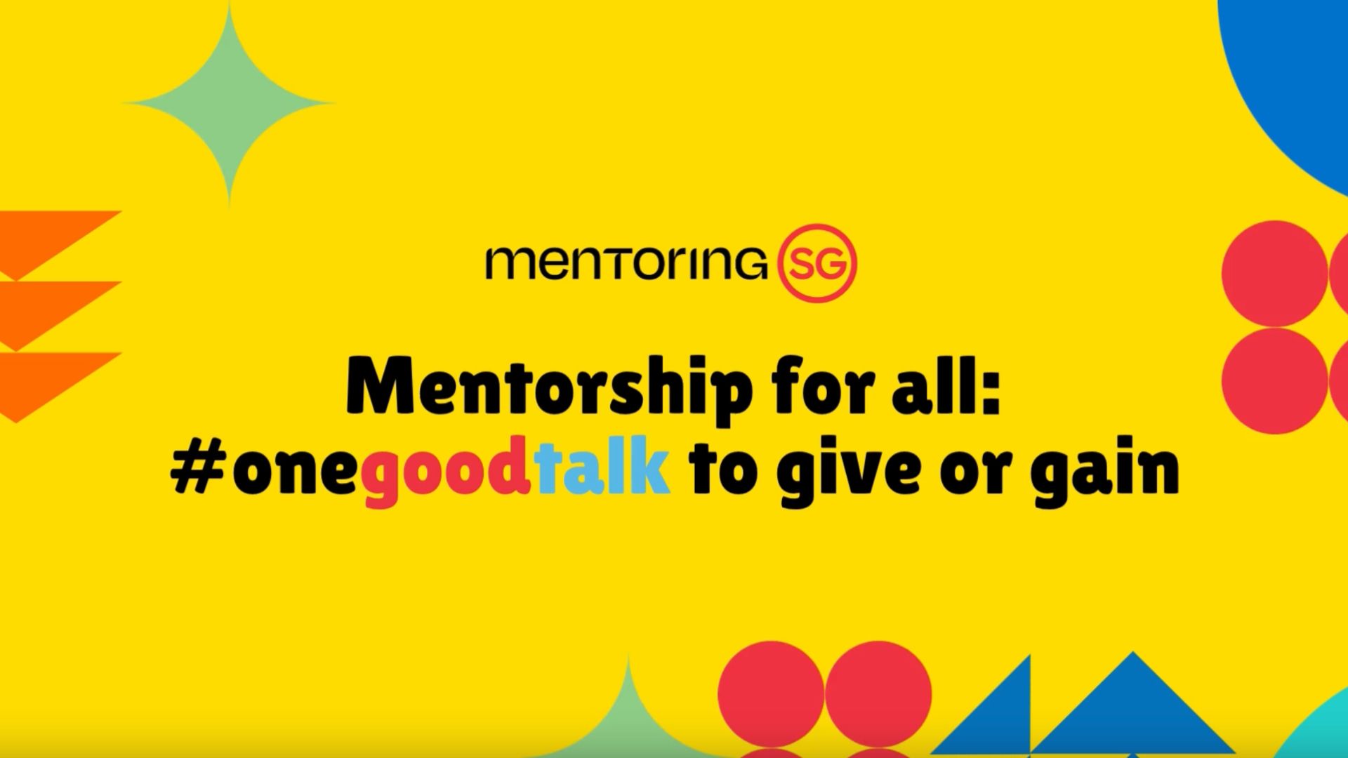 National Mentoring Summit (NMS) Singapore ✨