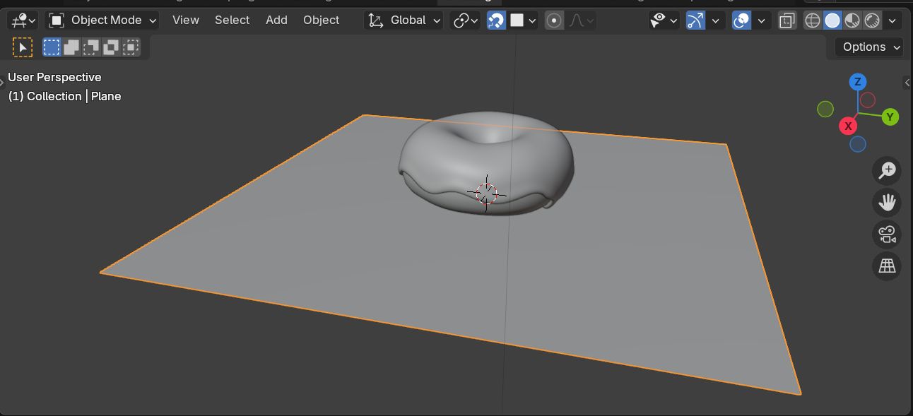 Blender Donut