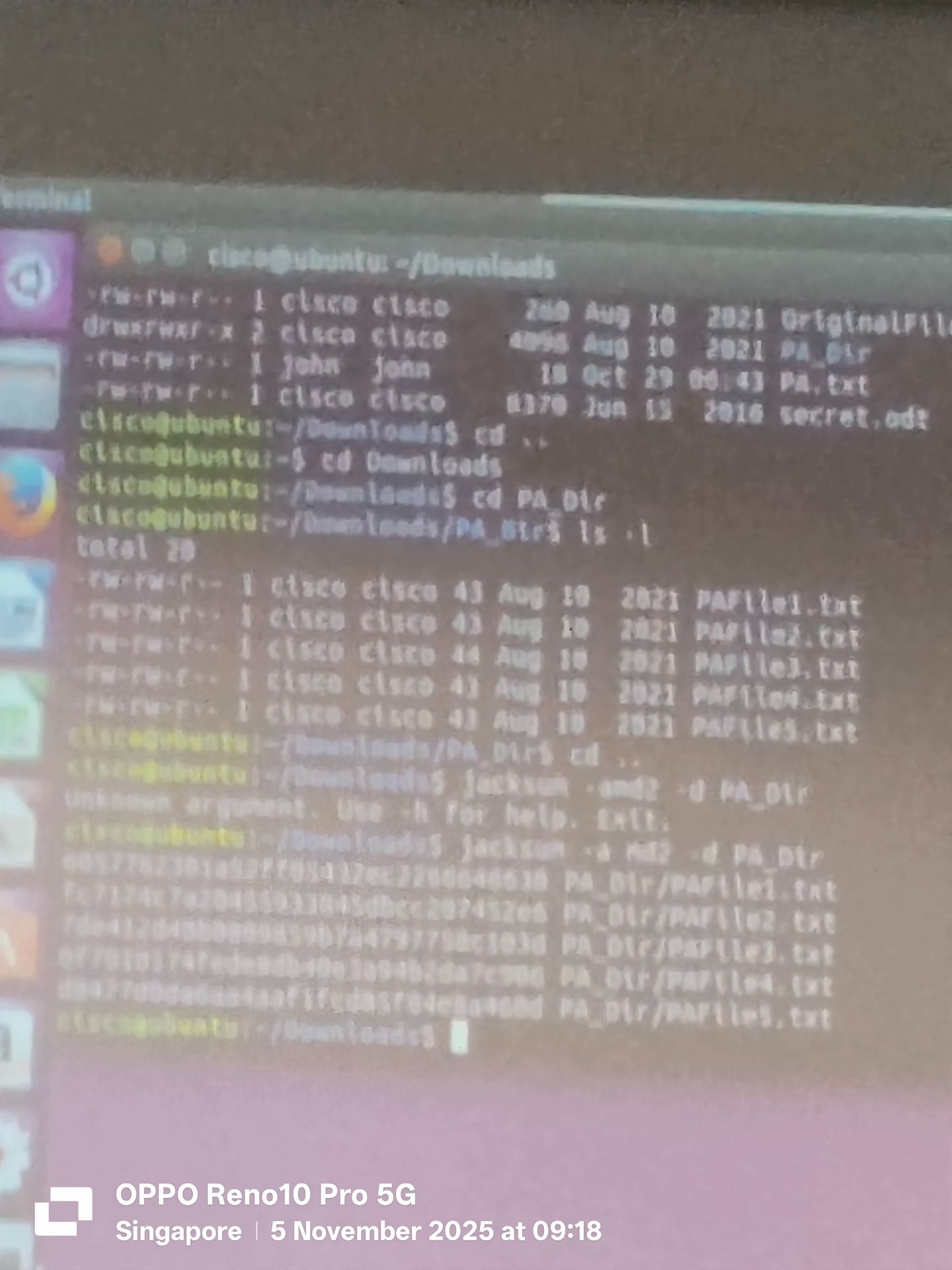 ITE LIFE 
This is an example of coding from Cyber security