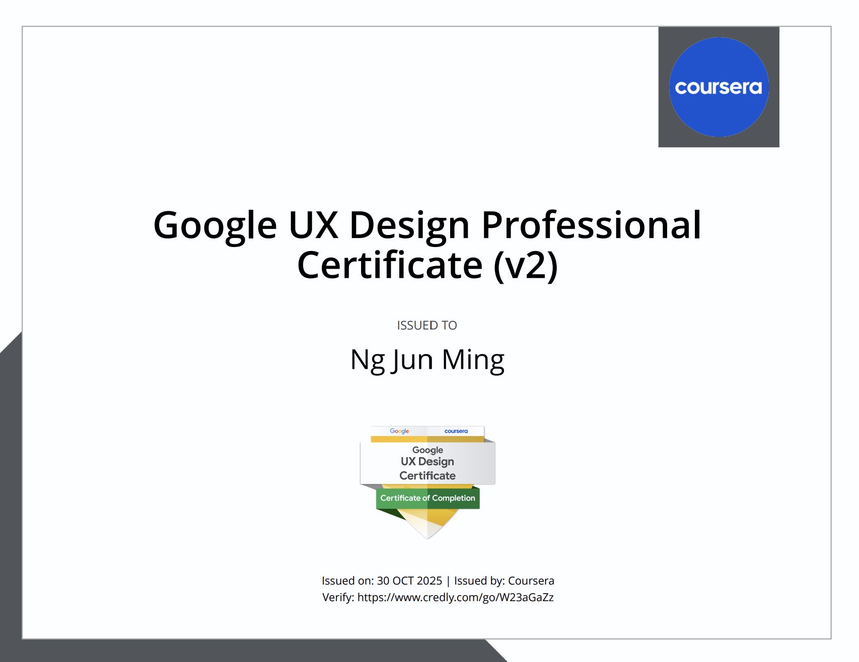 My experience taking the Google UX Design Course